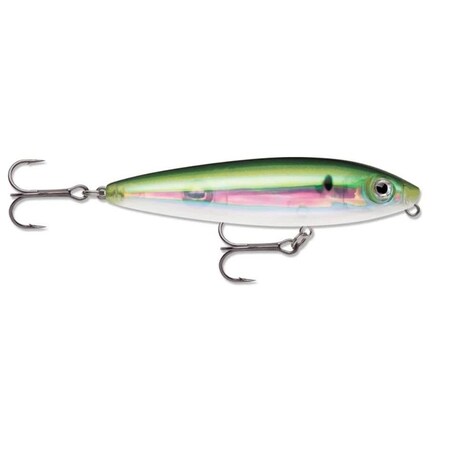 Rapala Skitter Walk 08, 3 18 , 716 Oz, Topwater, Vmc 3 Treble Hooks, SaltwaterFreshwater, Pilchard SW08PLD